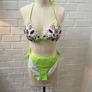 Victoria’s Secret gorgeous jewel suit! Size medium